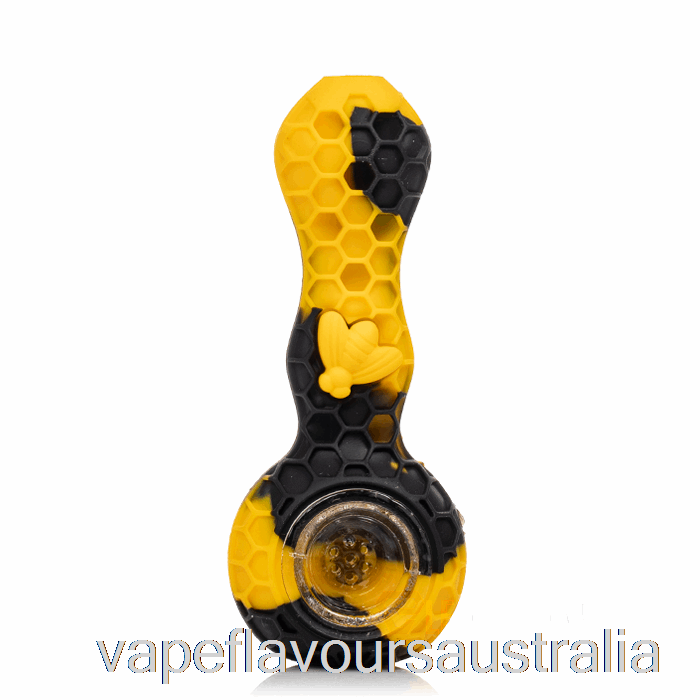Vape Australia Stratus Bee Silicone Spoon Sol (Black / Yellow)
